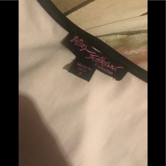 Corset top scoop neck pink dress with cap sleeve and flare bottom - Picture 8 of 8